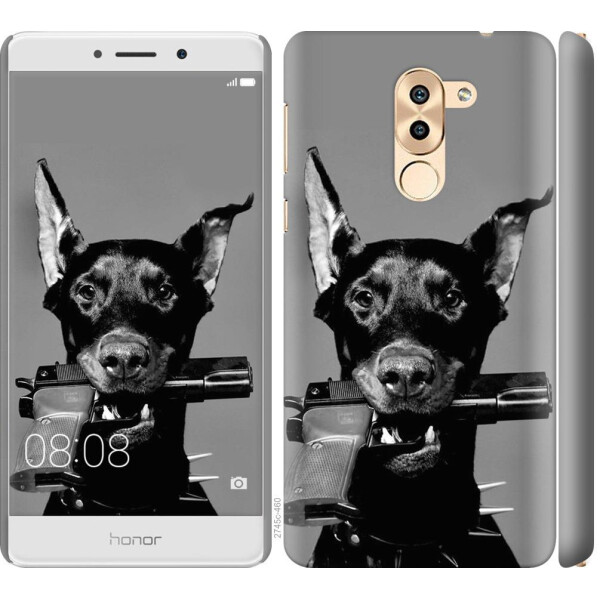 

Чехол на Huawei GR5 2017 Доберман (04798)