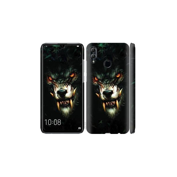 

Чехол на Huawei Honor 10 Lite Дьявольский волк (04798)