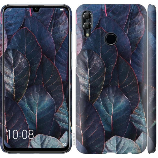 

Чехол на Huawei Honor 10 Lite Листья v3 (04798)