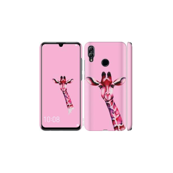 

Чехол на Huawei Honor 10 Lite Розовая жирафа (04798)