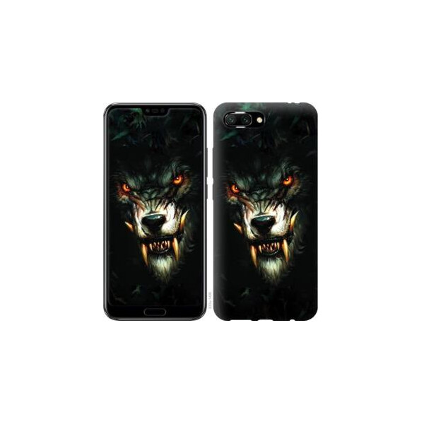 

Чехол на Huawei Honor 10 Дьявольский волк (04798)