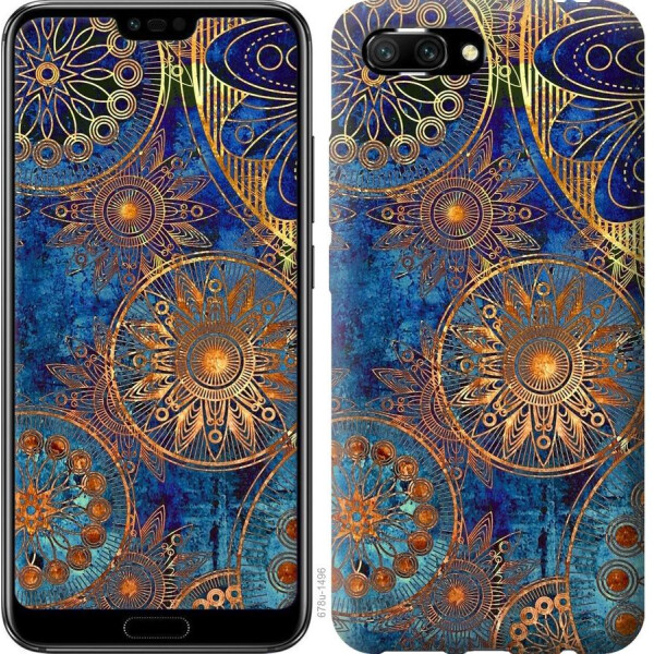 

Чехол на Huawei Honor 10 Золотой узор (04798)