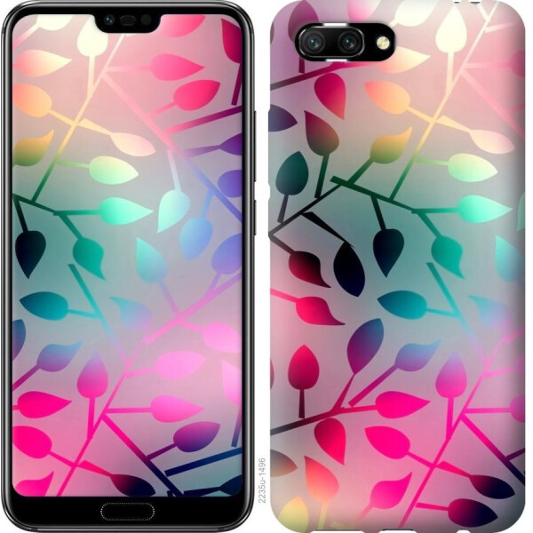 

Чехол на Huawei Honor 10 Листья (04798)