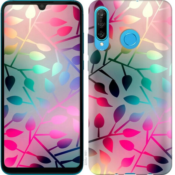 

Чехол на Huawei Honor 10i Листья (04798)