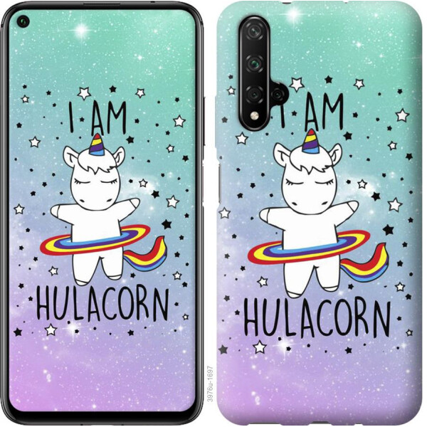 

Чехол на Huawei Honor 20 Im hulacorn (04798)