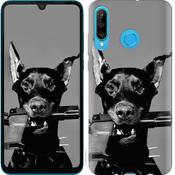 

Чехол на Huawei Honor 20 Lite Доберман (04798)