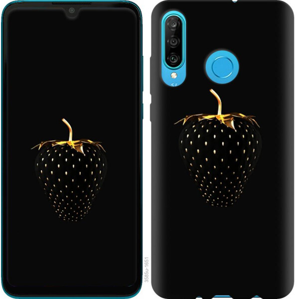 

Чехол на Huawei Honor 20 Lite Черная клубника (04798)
