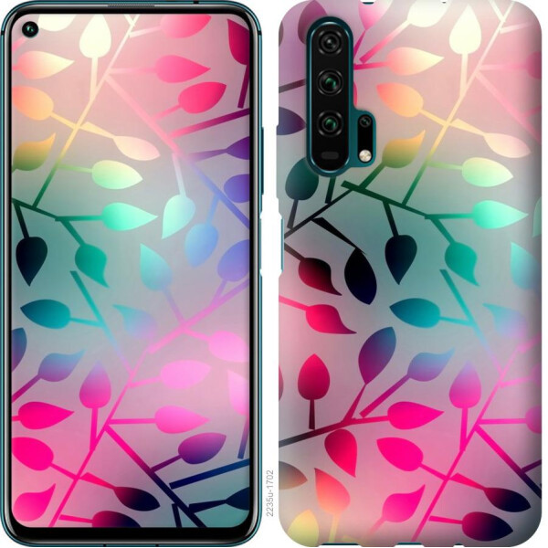 

Чехол на Huawei Honor 20 Pro Листья (04798)