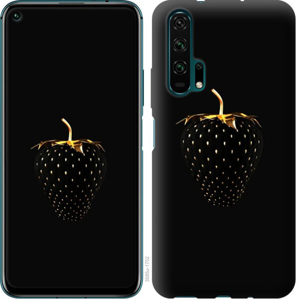 

Чехол на Huawei Honor 20 Pro Черная клубника (04798)