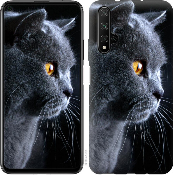 

Чехол на Huawei Honor 20 Красивый кот (04798)