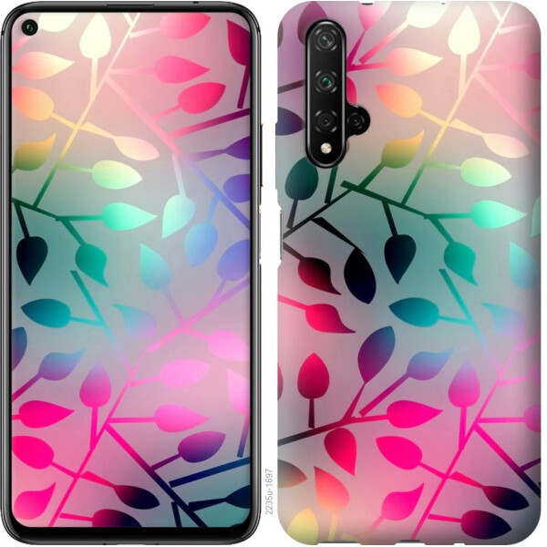 

Чехол на Huawei Honor 20 Листья (04798)