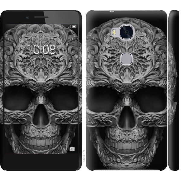 

Чехол на Huawei Honor 5X skull-ornament (04798)