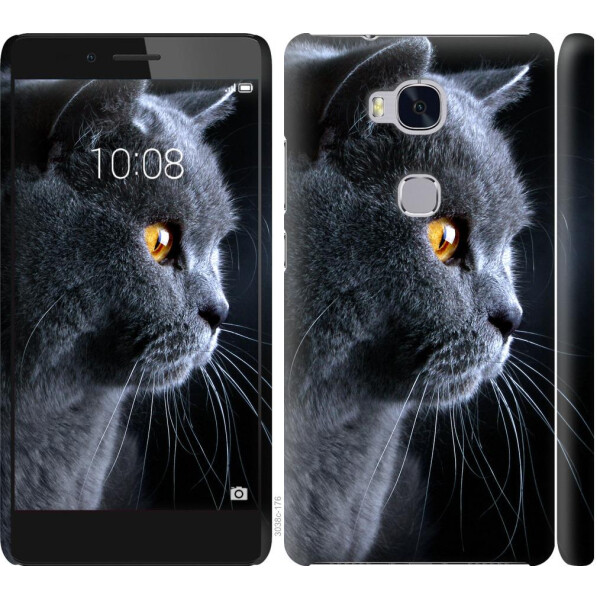 

Чехол на Huawei Honor 5X Красивый кот (04798)