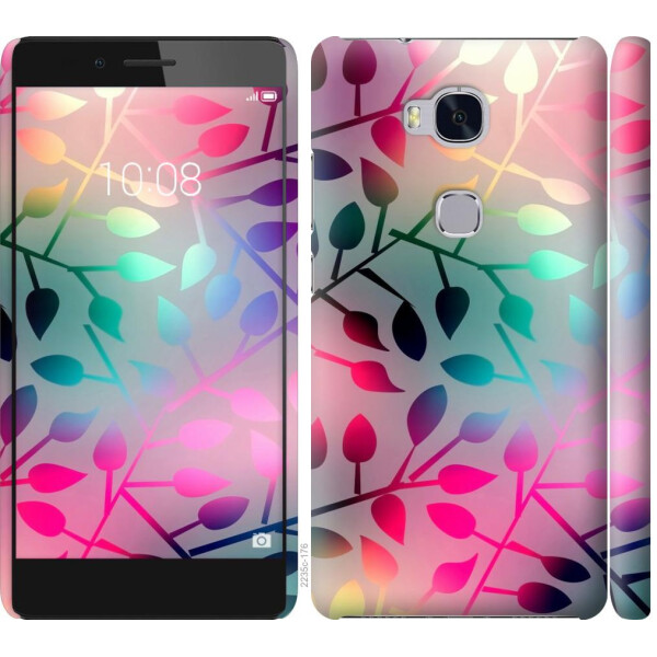 

Чехол на Huawei Honor 5X Листья (04798)