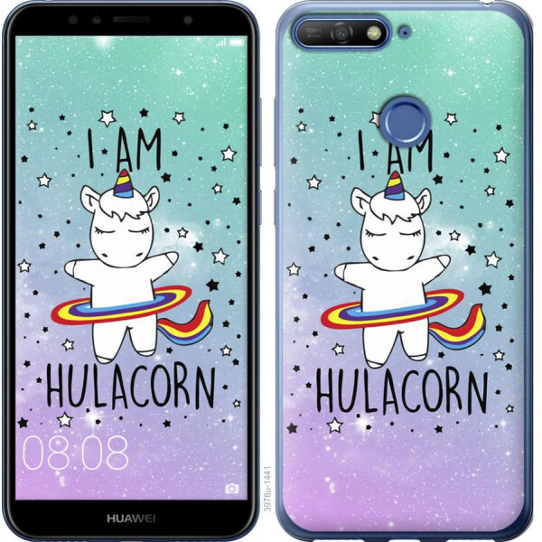 

Чехол на Huawei Honor 7A Pro Im hulacorn (04798)