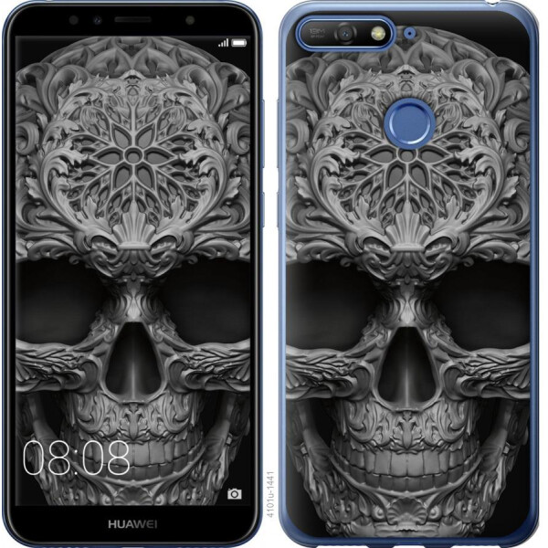 

Чехол на Huawei Honor 7A Pro skull-ornament (04798)