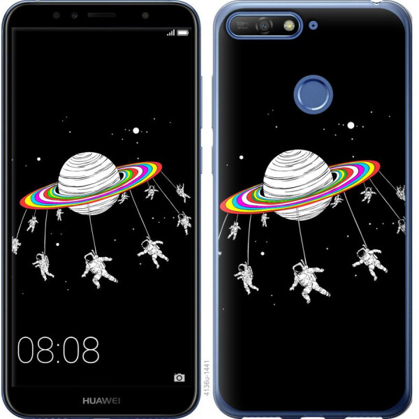 

Чехол на Huawei Honor 7A Pro Лунная карусель (04798)