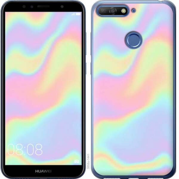 

Чехол на Huawei Honor 7A Pro пастель (04798)