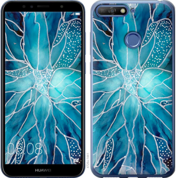 

Чехол на Huawei Honor 7A Pro чернило (04798)