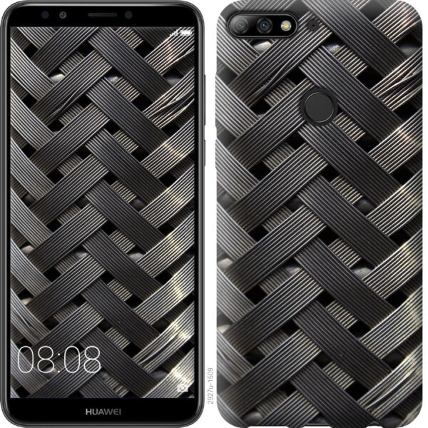 

Чехол на Huawei Honor 7C Металлические фоны (04798)
