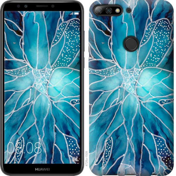 

Чехол на Huawei Honor 7C чернило (04798)