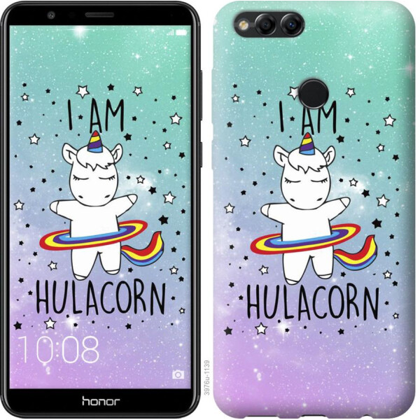 

Чехол на Huawei Honor 7X Im hulacorn (04798)