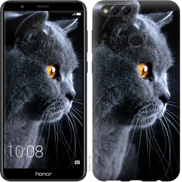 

Чехол на Huawei Honor 7X Красивый кот (04798)