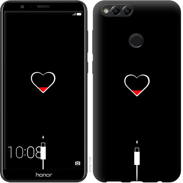 

Чехол на Huawei Honor 7X Подзарядка (04798)