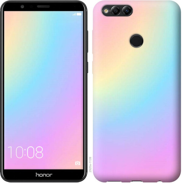 

Чехол на Huawei Honor 7X Радуга 2 (04798)