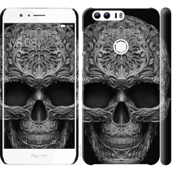 

Чехол на Huawei Honor 8 skull-ornament (04798)