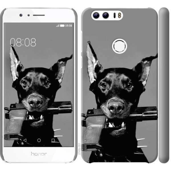 

Чехол на Huawei Honor 8 Доберман (04798)