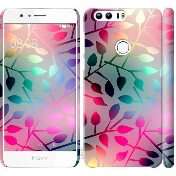 

Чехол на Huawei Honor 8 Листья (04798)