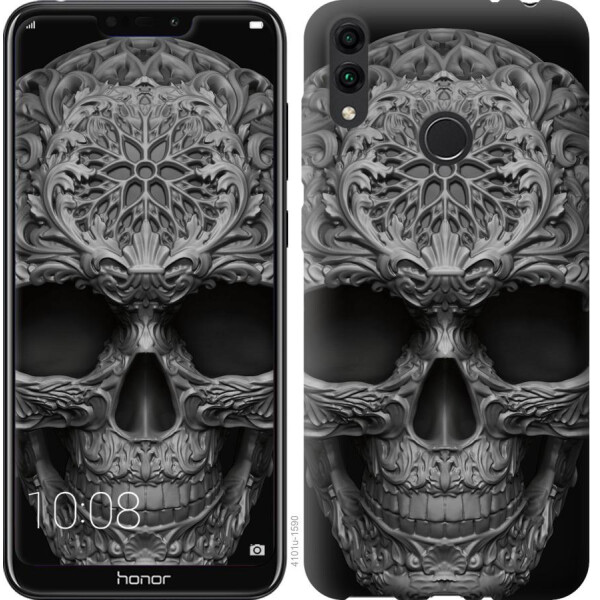 

Чехол на Huawei Honor 8C skull-ornament (04798)