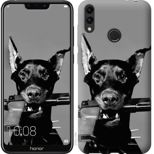 

Чехол на Huawei Honor 8C Доберман (04798)