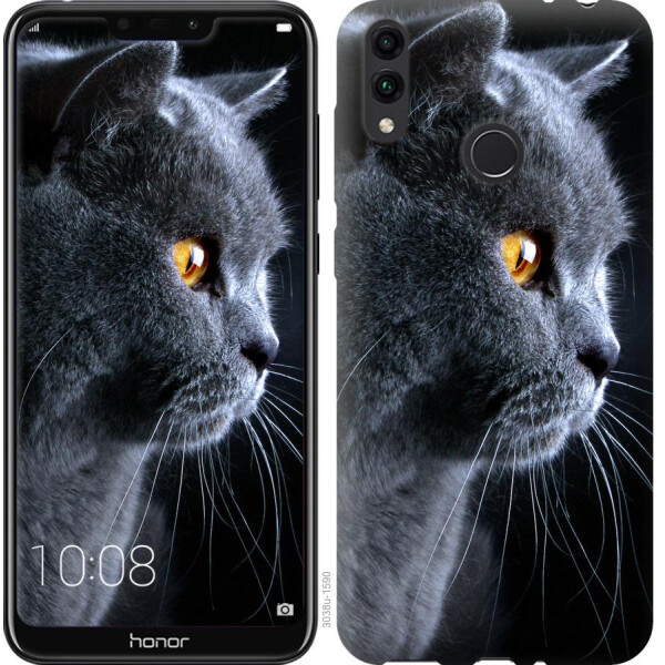 

Чехол на Huawei Honor 8C Красивый кот (04798)