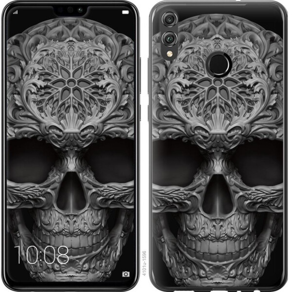 

Чехол на Huawei Honor 8X skull-ornament (04798)