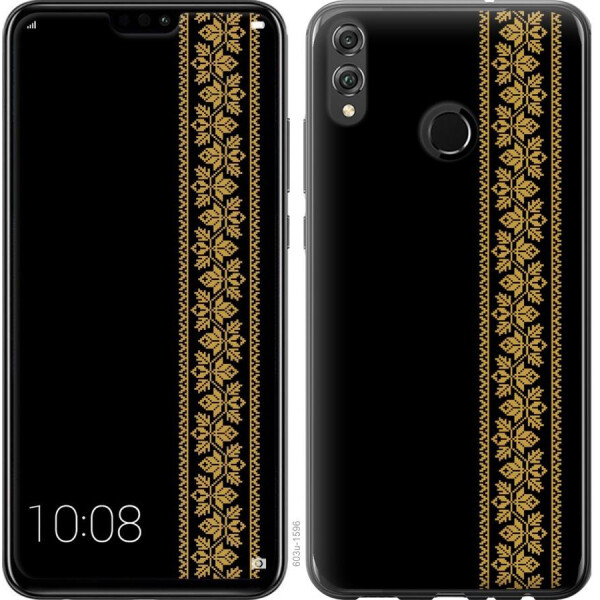 

Чехол на Huawei Honor 8X Вышиванка 34 (04798)