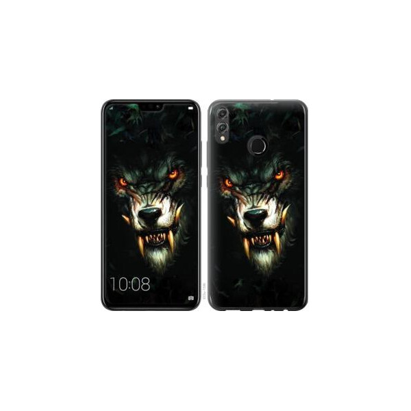 

Чехол на Huawei Honor 8X Дьявольский волк (04798)