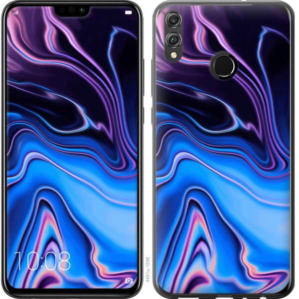 

Чехол на Huawei Honor 8X Узор воды (04798)