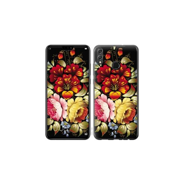 

Чехол на Huawei Honor 8X Хохлома 6 (04798)