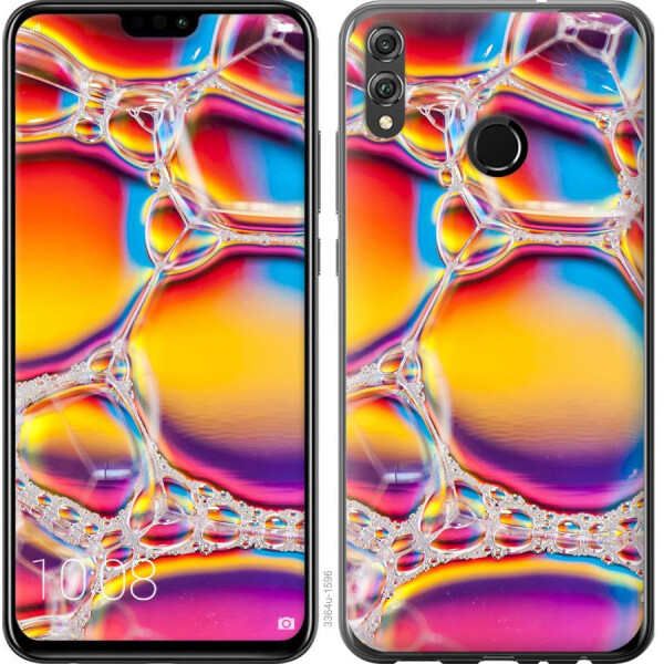 

Чехол на Huawei Honor 8X Цветные пузыри (04798)