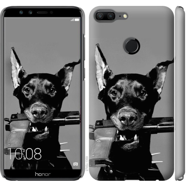 

Чехол на Huawei Honor 9 Lite Доберман (04798)