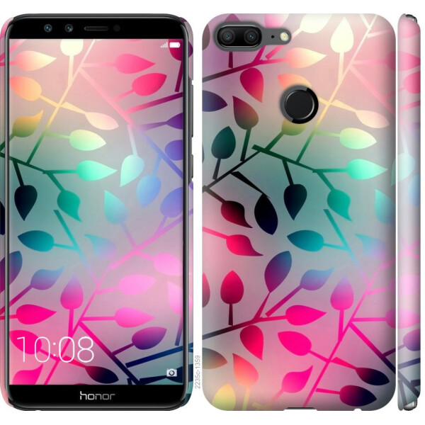 

Чехол на Huawei Honor 9 Lite Листья (04798)