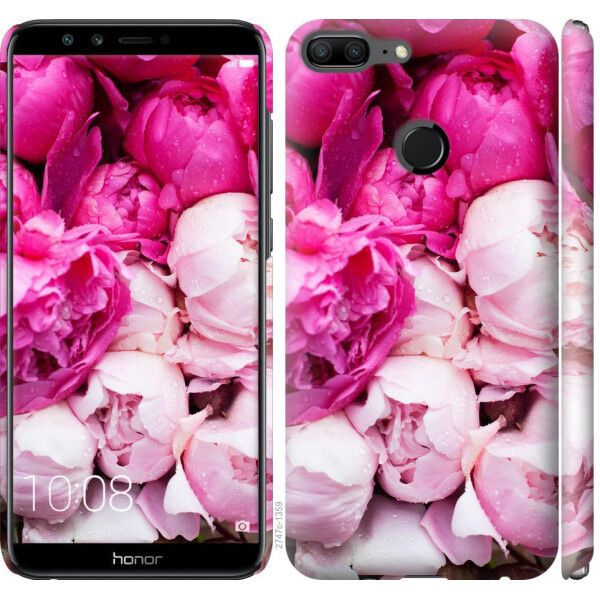

Чехол на Huawei Honor 9 Lite Розовые пионы (04798)