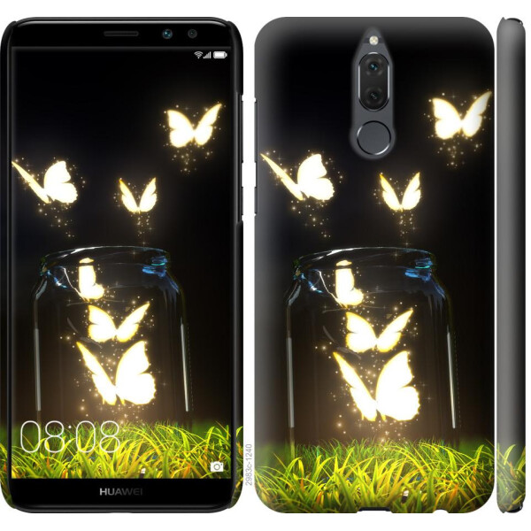 

Чехол на Huawei Honor 9i Светящиеся бабочки (04798)
