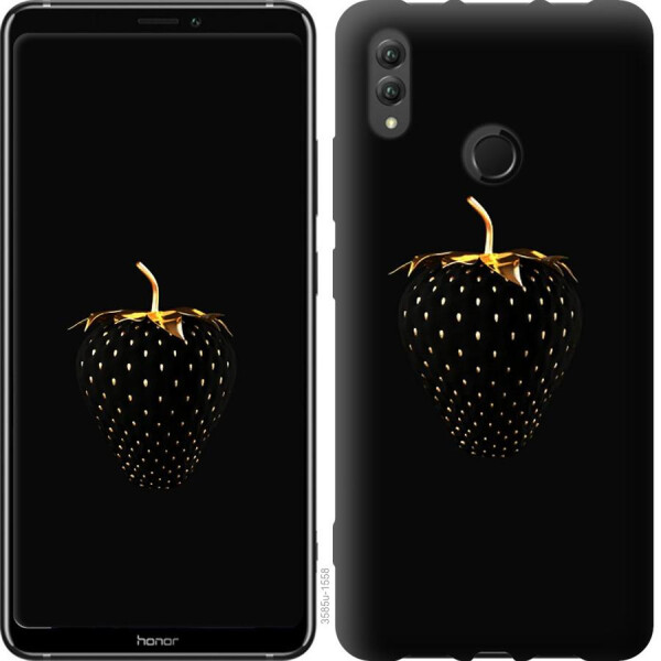 

Чехол на Huawei Honor Note 10 Черная клубника (04798)