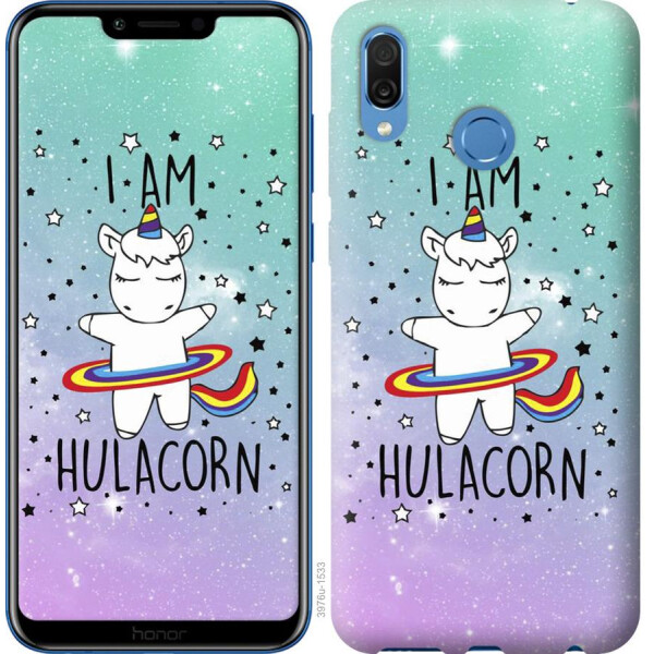 

Чехол на Huawei Honor Play Im hulacorn (04798)