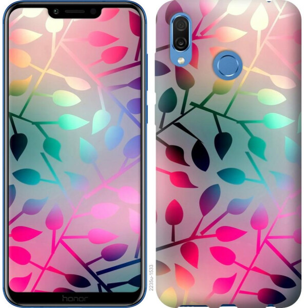 

Чехол на Huawei Honor Play Листья (04798)
