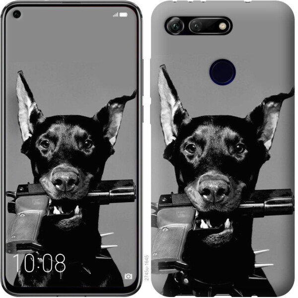 

Чехол на Huawei Honor View 20 Доберман (04798)