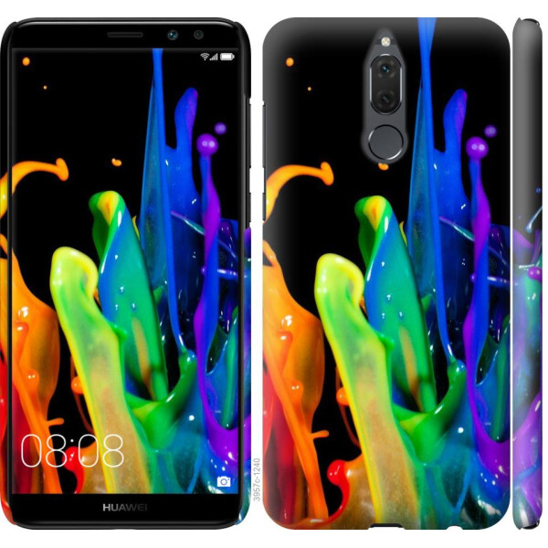 

Чехол на Huawei Mate 10 Lite брызги краски (04798)